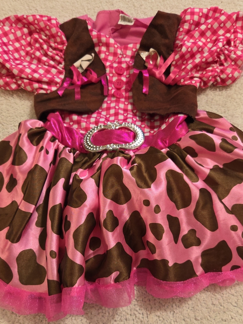 GIRLS COWGIRL DRESS COSTUME
